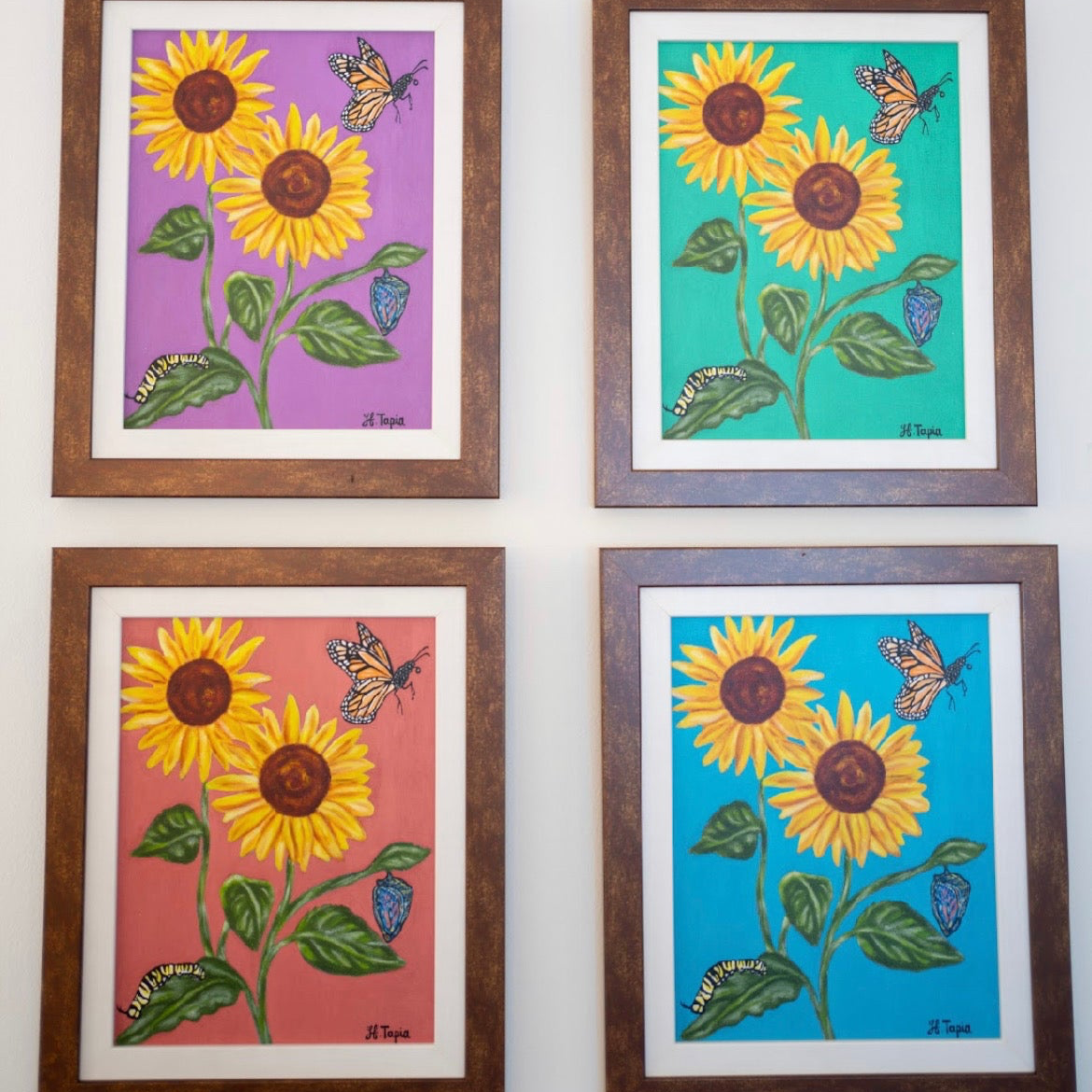 New Beginnings Artist Proof with double frame.