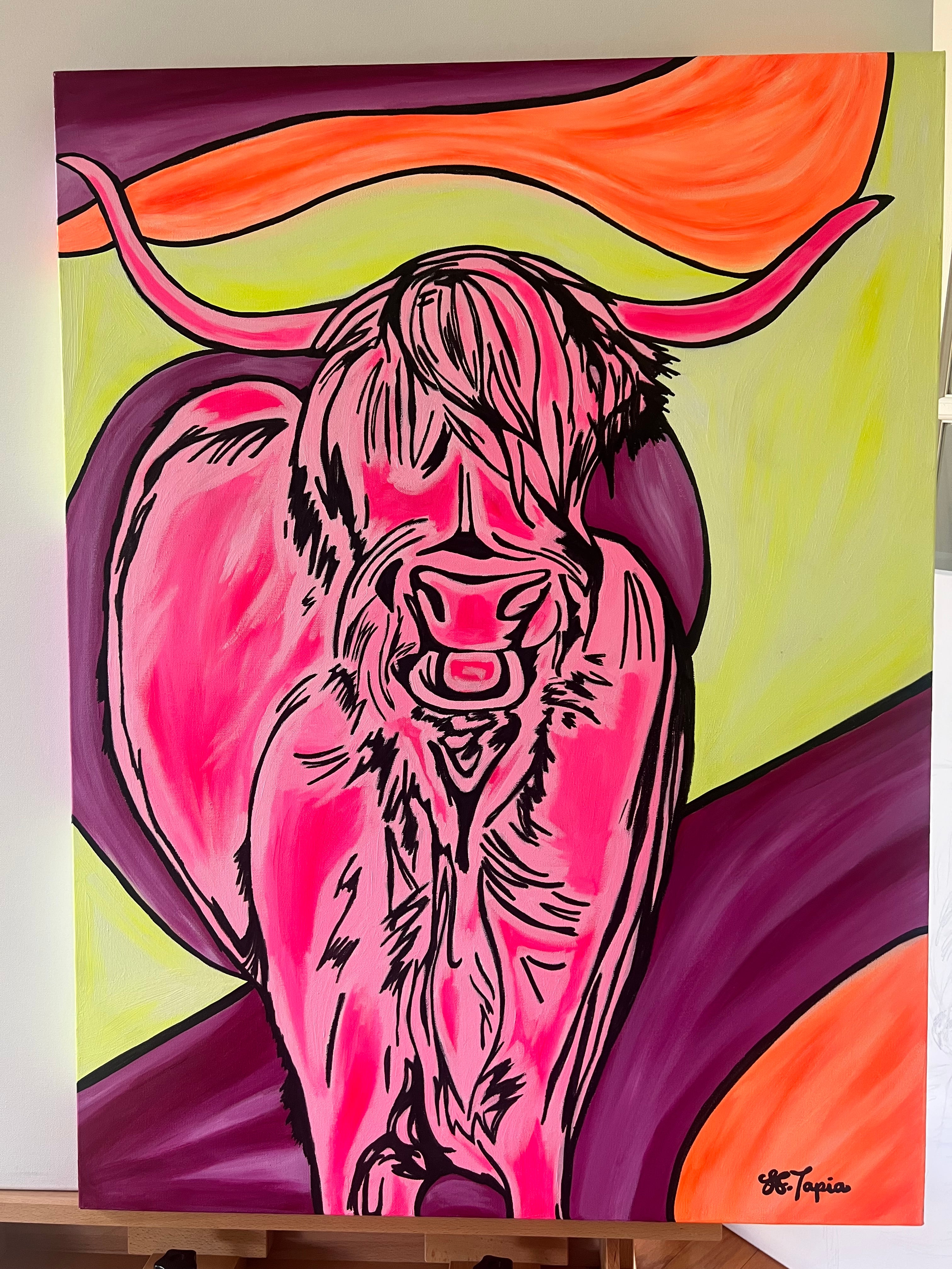 Jem- the rockstar highland cow