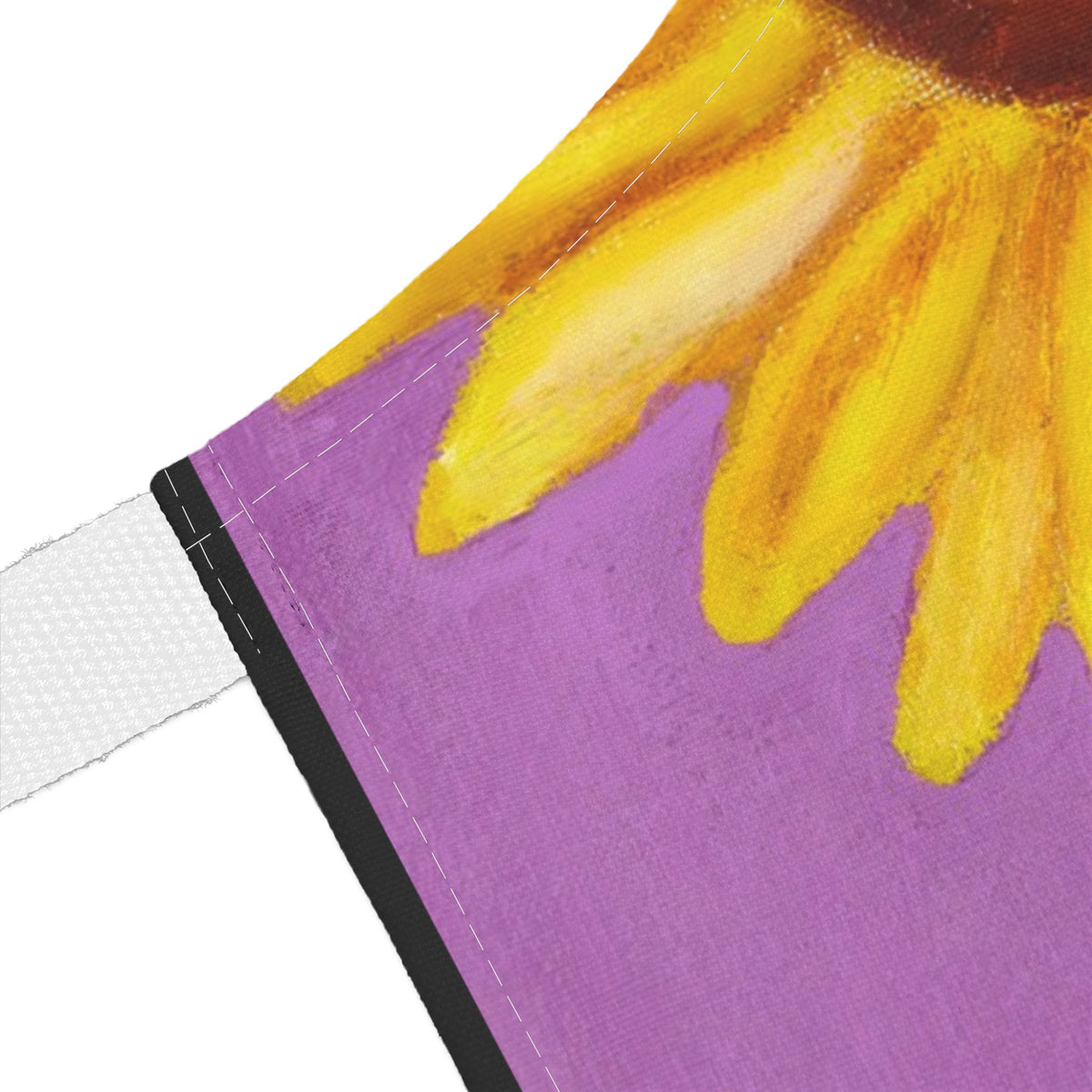 Sunflower & Monarch Apron — Floral Kitchen Apron with Butterflies