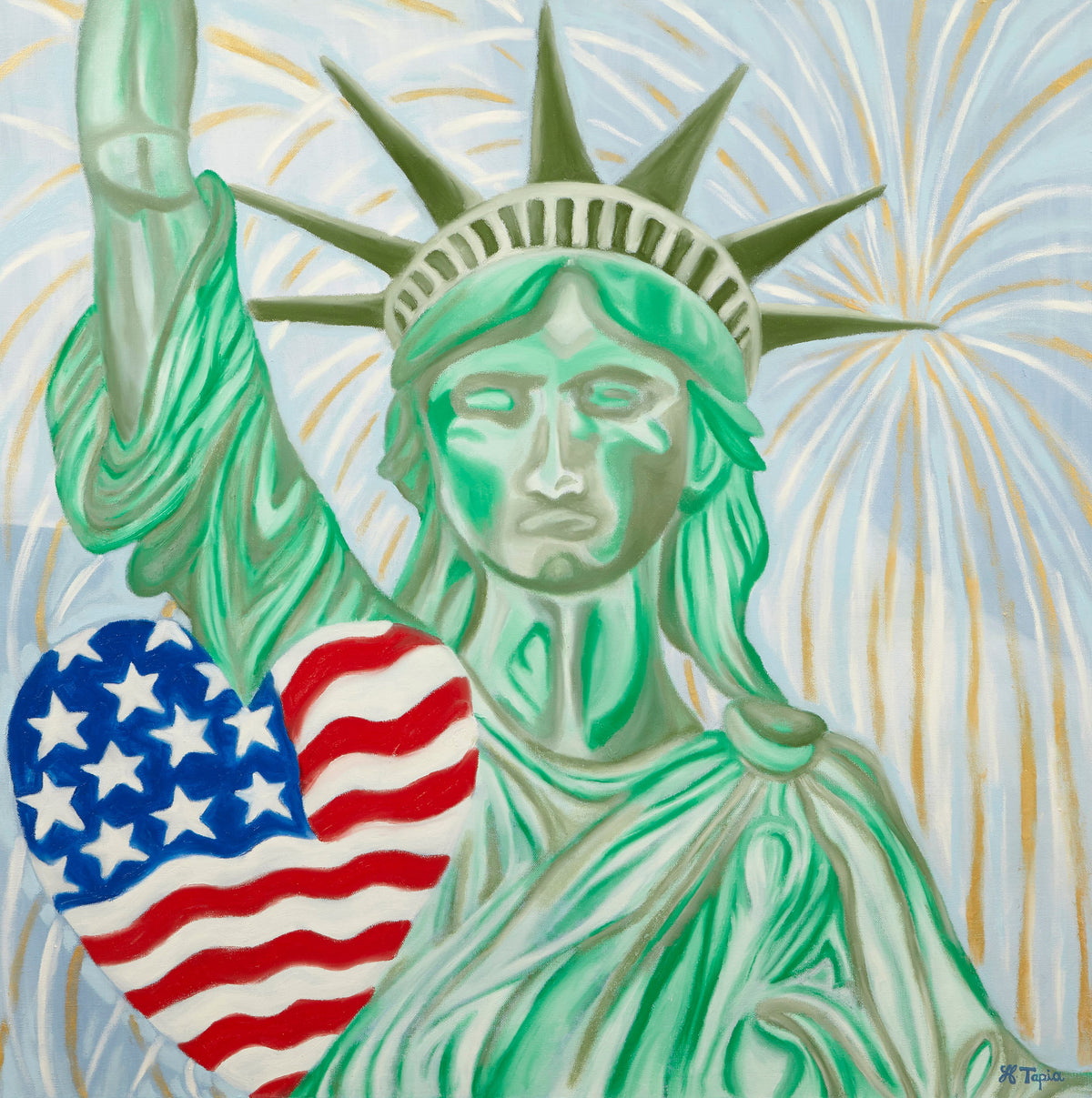 Lady Liberty - Giclee Print