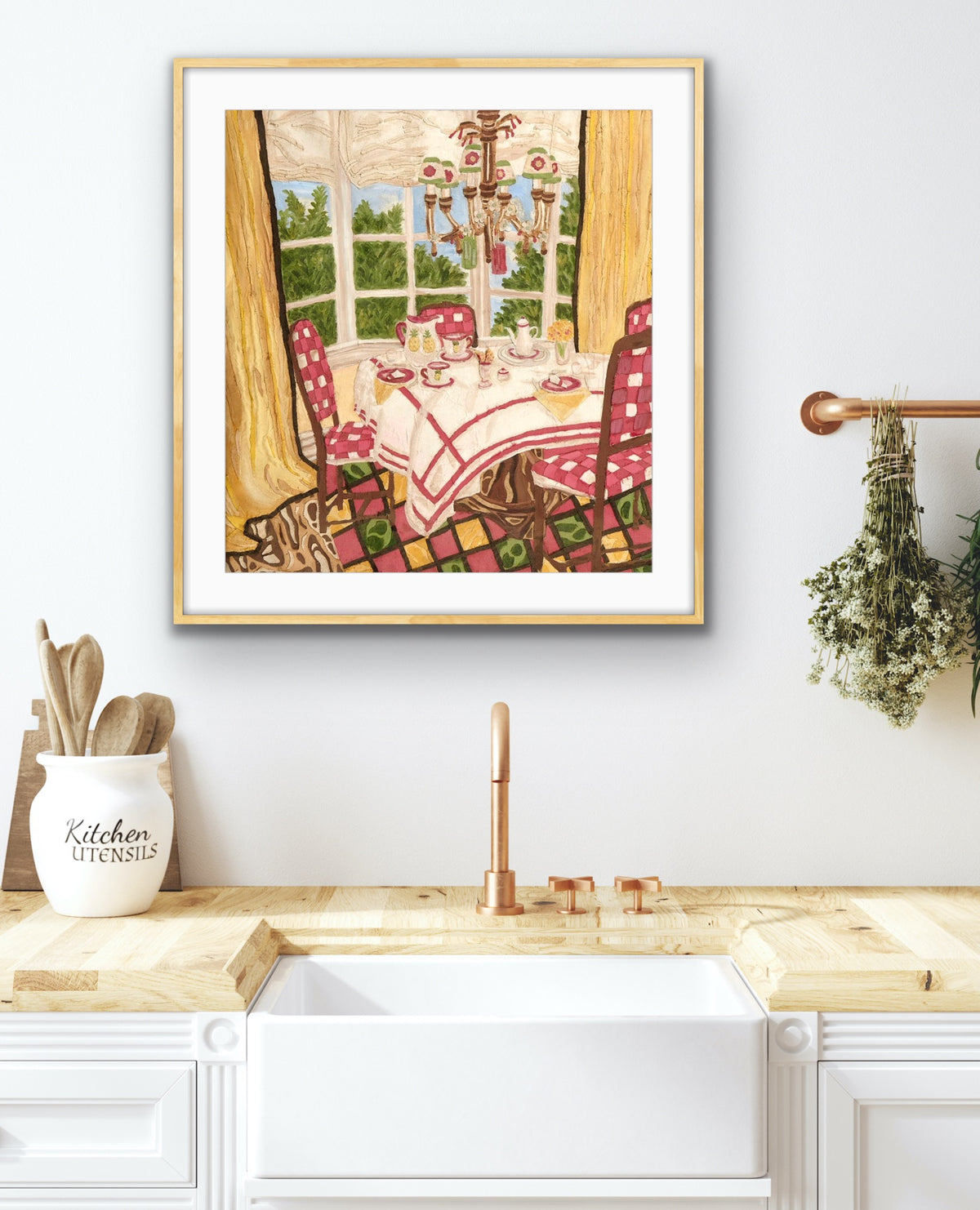 The Happiest Kitchen Artist Proof